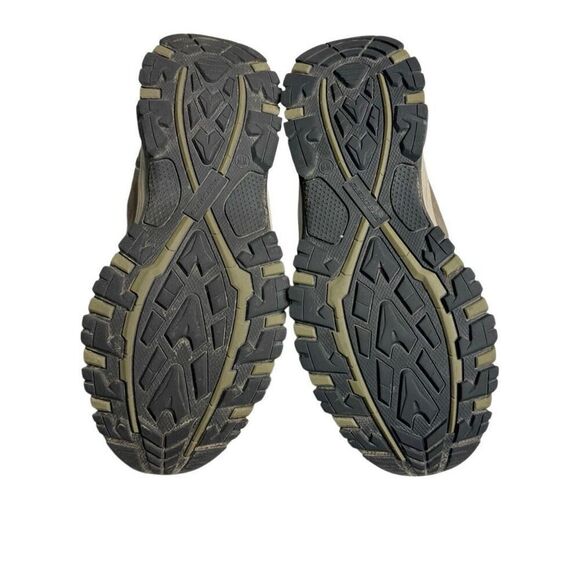 Skechers brown lace up waterproof ankle hiking boots size 9.5 wide width - Picture 6 of 15